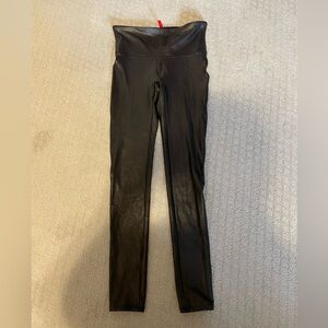 Spanx faux leather leggings